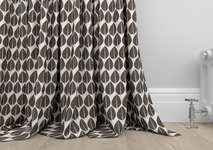 Lazza, Chocolate - Made to Measure Curtains - Image 6
